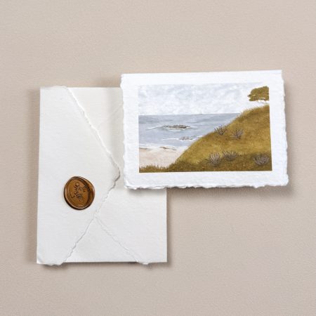 Beach Landscape Card