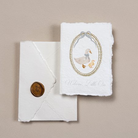 Blue New Baby Card