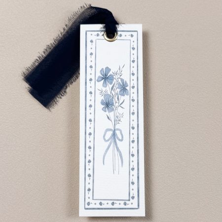 Blue Bouquet Bookmark