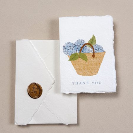 Hydrangea Thank You Card