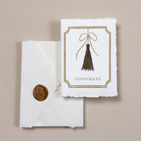 Graduation Tassel Card