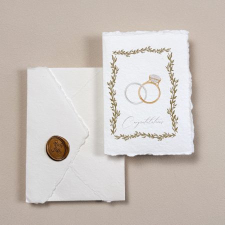Intertwining Rings Card