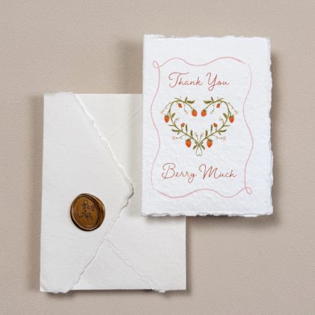 Thank You Berry Much Card